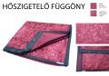 Hő- és hangszigetelő, hőstop, térelválasztó függöny készítés, javítás