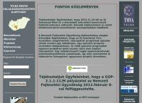 Tolna Megyei Vállalkozásfejlesztési Alapítvány honlapja