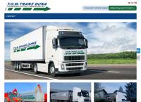 T.o.m Trans Duna  Kft honlapja
