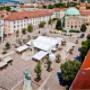 Pécsi Széchenyi tér PTE-ETK Diplomaosztó
