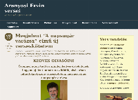 Aranyosi Ervin Életviteli Terapeuta - Újpest, Arcadia Irodaház honlapja