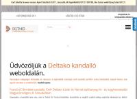 Deltako honlapja