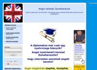 Angol Tanár, Magánórák, Online angol honlapja
