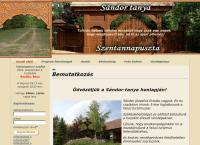 Sándor Józsefné honlapja