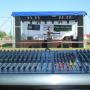 9×7m-es színpadfedés, Soundcraft GB4-32-es keverő