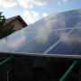 4kW napelem az udvaron
