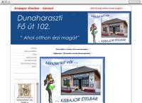Kisbajor Ételbár-Söröző honlapja