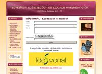 Egyesített Egészségügyi És Szociális Intézmény -Győr honlapja