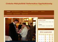Mátyásföldi Református Egyházközség -Mátyásföldi Templom És Lelkészi Hivatal honlapja
