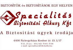 Specialitás Biztosítási Alkusz Kft.