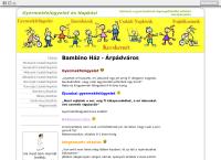 Bambino Ház honlapja