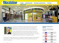 Northline Csillagvár Bevásárló Központ honlapja