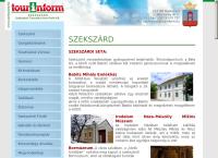 TOURINFORM SZEKSZÁRD honlapja