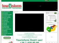 TOURINFORM LENTI honlapja