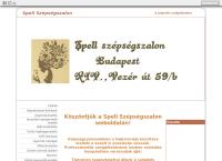 Spell Szépségszalon honlapja