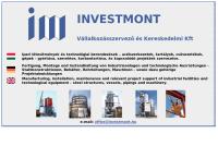 INVESTMONT Vállalkozásszervező és Kereskedelmi Kft. honlapja