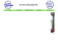 EU-Tech Informatika Kft honlapja