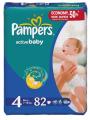 Pampers Active Baby Maxi 82db-os