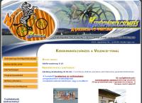 Zebra Bringa Kerékpárkölcsönző honlapja