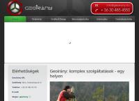 Geoirány Földmérő Földmérés Kft. honlapja