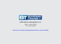 BAROMFI TRANS 2008 Kft. honlapja