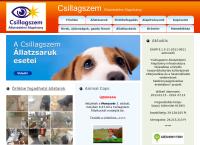 Csillagszem Állatvédelmi Alapítvány honlapja