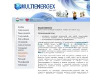 Multienergex Kft. honlapja
