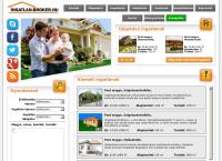 Ingatlan-broker.hu Ingatlanközvetítő- és Hiteliroda honlapja