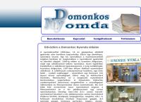 Domonkos Nyomda honlapja