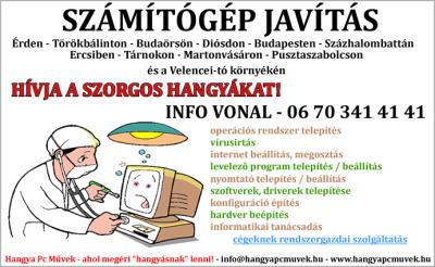 SZÁMÍTÓGÉP-JAVÍTÁS