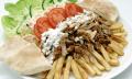 Gyros Tál Sült vagy Fűszeres Burgonyával