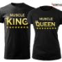 Muscle King + Muscle Queen páros póló