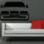 BMW faltetoválás, falmatrica, matrica, babaszoba