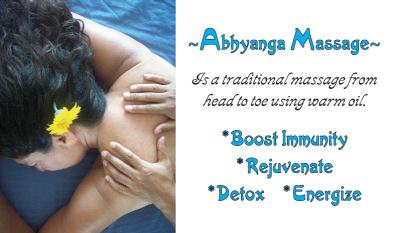 Abhyanga-masszázs