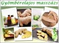 Gyömbérolajos-masszázs