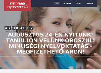 IZBUSKA Nyelvstúdió honlapja