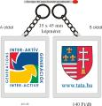 Tata-kulcstartó