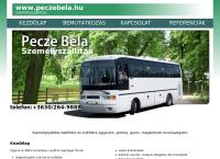 Pecze Béla - Személyszállítás Belfödön