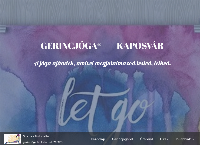 Jóga - Gerincjóga Kaposvár honlapja