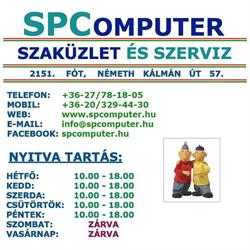 SPComputer számítástechnikai szaküzlet és szerviz