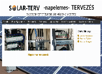 SOLAR-TERV - napelemes rendszerek, villamos tervezés honlapja