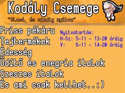 Kodály Csemege