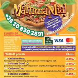 Mamma Mia pizza házhoz szállítás