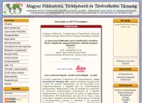 Magyar Földmérési, Térképészeti és Távérzékelési Társaság honlapja