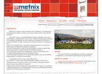 Metnix Kft. honlapja