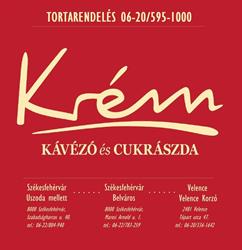Krém Kávézó- Cukrászda