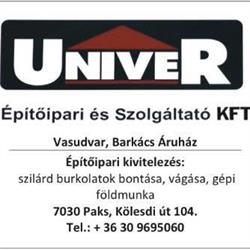 Univer KFT Szerszámbolt és Vasudvar