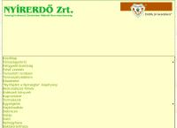 NYÍRERDŐ Nyírlugosi Erdészet honlapja