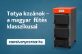 Totya (Kazi) kazánok megbízható vegyestüzelésű fűtési megoldás