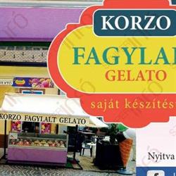 Korzo fagylaltozo gelato